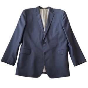 Brooks Brothers Blazer Mens 44R Blue Jacket 2 Buttons Explorer Regent Fit